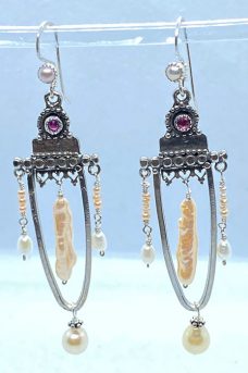 Sterling Silver, and Pearls