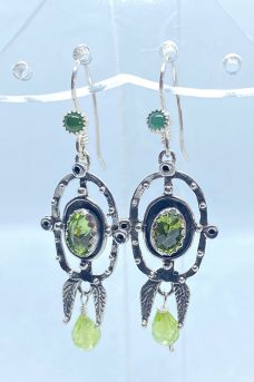 Sterling Silver, Peridot