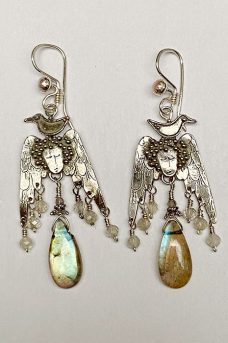 Musi Jewelry angel earrings