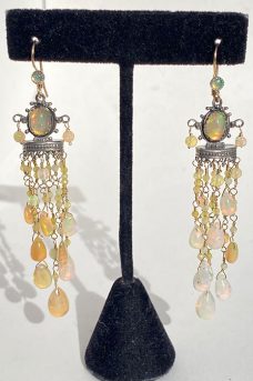 Sterling Sliver, Gold Filled, Opals Musi earrings